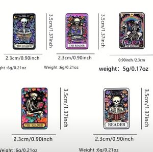 Skeleton Enamel Pins Pick A #1-5 Read Description